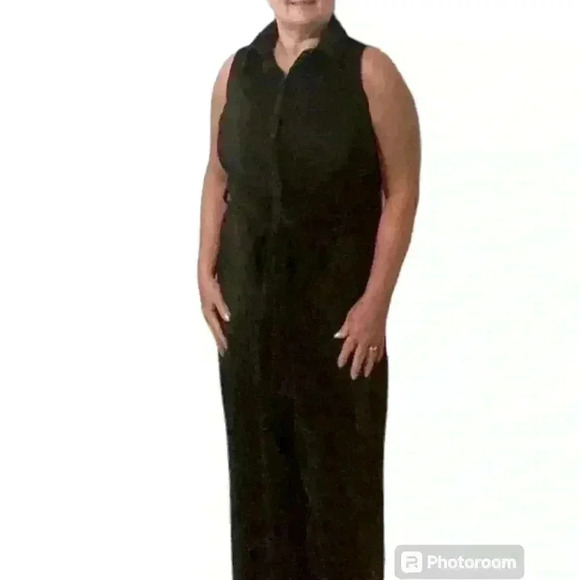 lexington avenue Pants - NWT Elegant Sleeveless Jumpsuit Size L